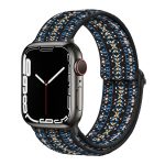 Wholesale Blue Flower Stretchable Nylon Apple Watch Band Starting At $1.24 From CoolWatchBands – Cool Apple Watch Bands – Best Apple Watch Bands – Nice Apple Watch Bands