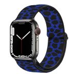 Wholesale Blue Leopard Print Stretchable Nylon Apple Watch Band Starting At $1.24 From CoolWatchBands – Cool Apple Watch Bands – Best Apple Watch Bands – Nice Apple Watch Bands