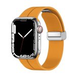 Wholesale Golden Orange Silicone Apple Watch Band Starting At $1.64