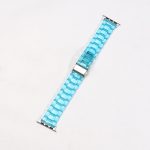 Wholesale Light Blue Transparent Resin Apple Watch Band Starting At $2.52 From CoolWatchBands – Cool Apple Watch Bands – Best Apple Watch Bands – Nice Apple Watch Bands