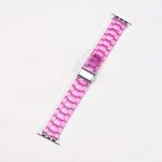 Wholesale Pink Transparent Resin Apple Watch Band Starting At $2.52 From CoolWatchBands – Cool Apple Watch Bands – Best Apple Watch Bands – Nice Apple Watch Bands