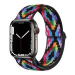 Wholesale Rainbow Pixel Stretchable Nylon Apple Watch Band Starting At $1.24 From CoolWatchBands – Cool Apple Watch Bands – Best Apple Watch Bands – Nice Apple Watch Bands