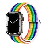 Wholesale Rainbow Stretchable Nylon Apple Watch Band Starting At $1.24 From CoolWatchBands – Cool Apple Watch Bands – Best Apple Watch Bands – Nice Apple Watch Bands