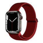 Wholesale Red Stretchable Nylon Apple Watch Band Starting At $1.24 From CoolWatchBands – Cool Apple Watch Bands – Best Apple Watch Bands – Nice Apple Watch Bands