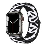 Wholesale White Black Stretchable Nylon Apple Watch Band Starting At $1.24 From CoolWatchBands – Cool Apple Watch Bands – Best Apple Watch Bands – Nice Apple Watch Bands