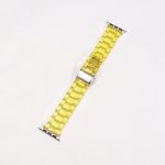 Wholesale Yellow Transparent Resin Apple Watch Band Starting At $2.52 From CoolWatchBands – Cool Apple Watch Bands – Best Apple Watch Bands – Nice Apple Watch Bands